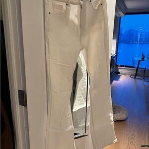Zara Women's White Jeans